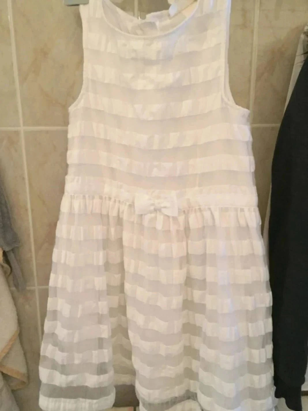 Vestido h&m 9/10 años crema – photo 8